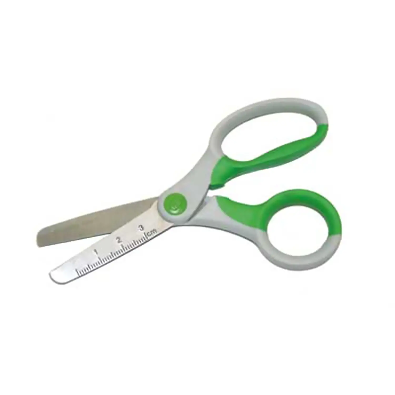 Forbici Scuola Centimetrata Soft Grip cm. 13 - Forbici & taglierine