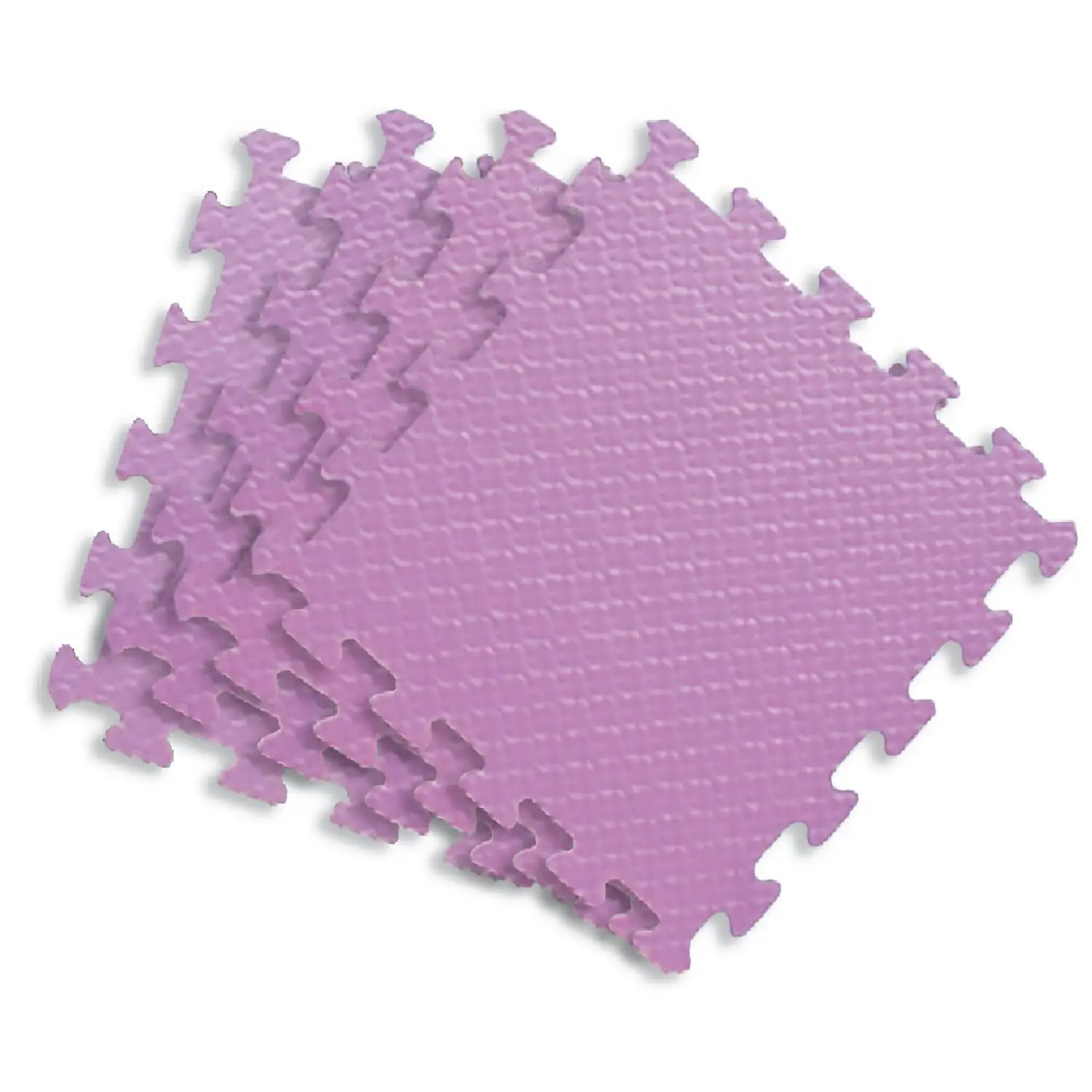 Tappetini Puzzle per Bambini in EVA 60x60 cm – Set 4 Pezzi Glicine - Tappeti per il gioco