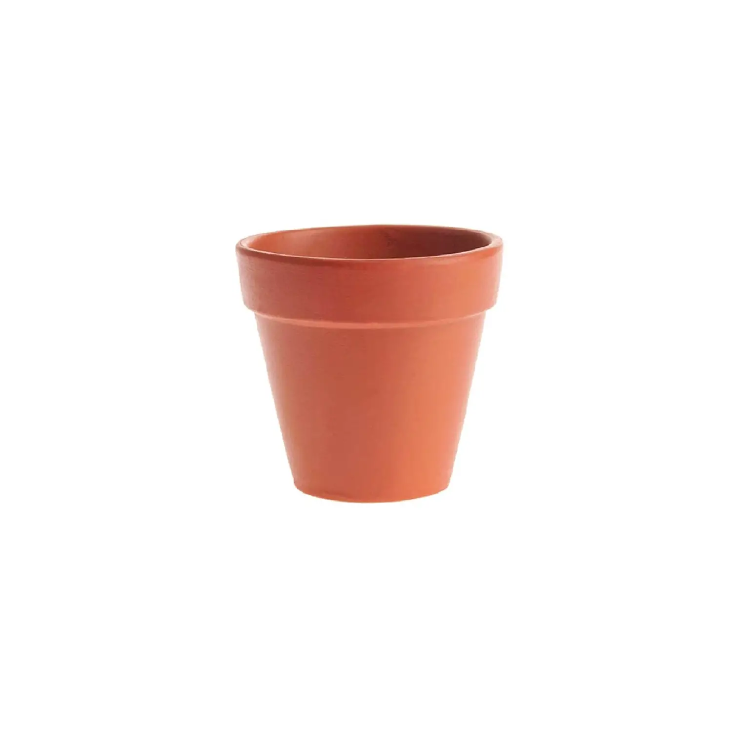 Vasetto in Terracotta 4,8 cm – Mini Vaso da Decorare - Cellulosa Plastica Polistirolo