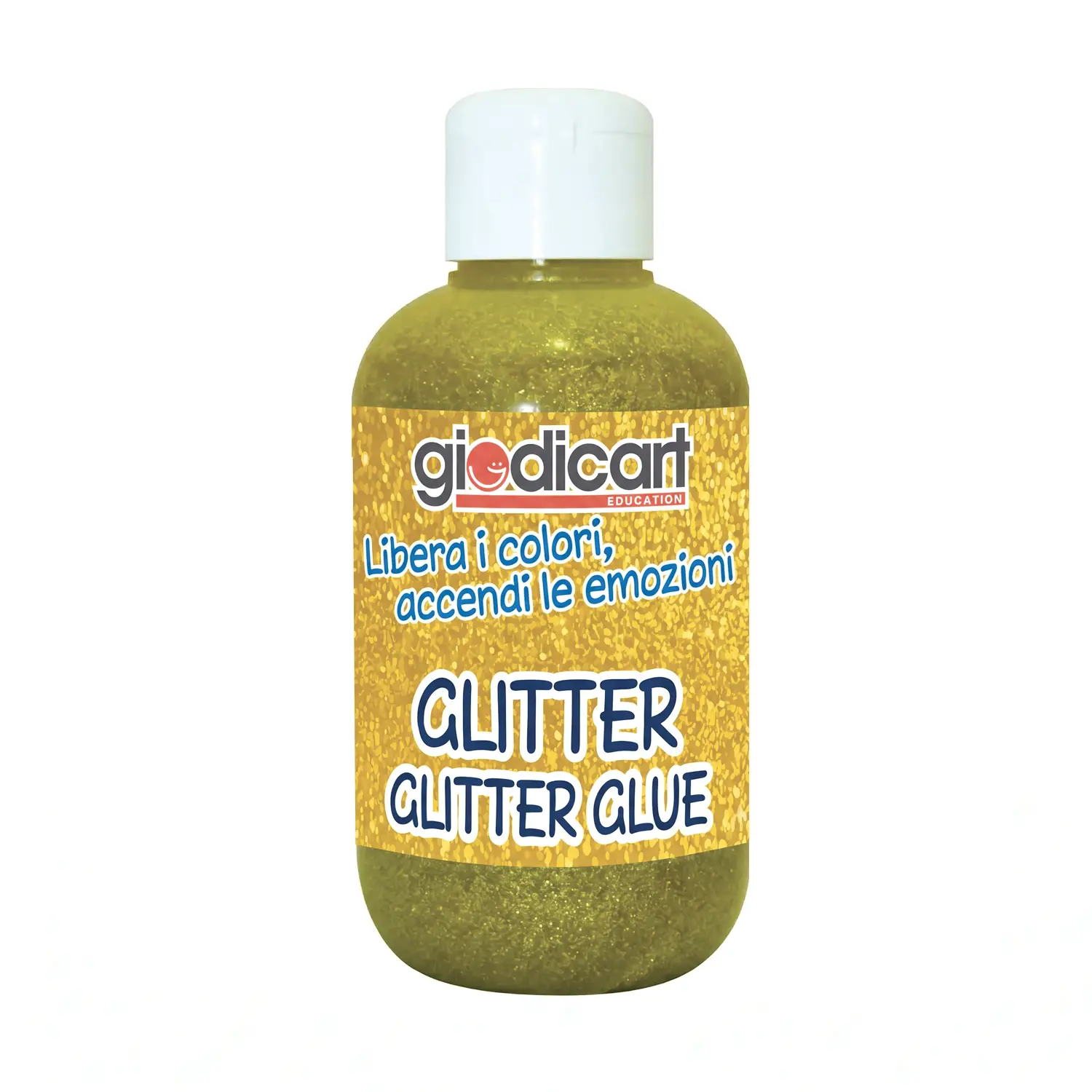 Tempera Acriica Glitter Giodicolor - 250 ml - Oro - Tempere