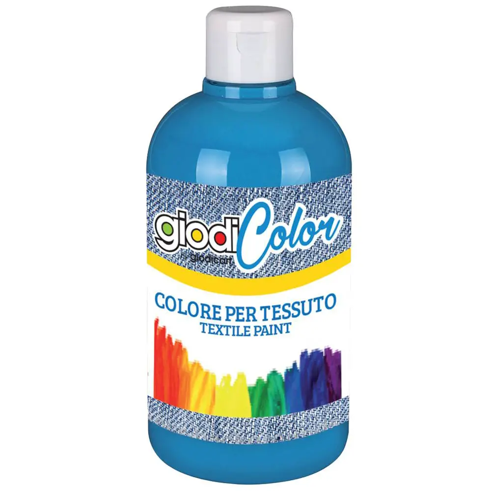Colore a Tempera per Tessuti Ciano Giodicolor Texil Paint – 250 ml - Colori per tessuto