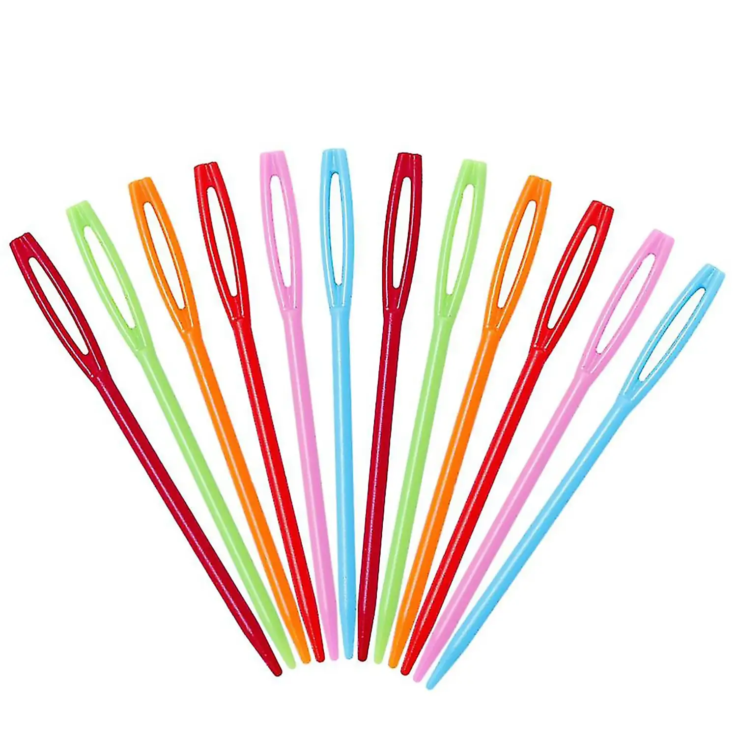 Aghi in Plastica per Telai 150 mm – 12 Pezzi – Aghi per Tessitura e Lavoretti Creativi - Applicazioni e decori