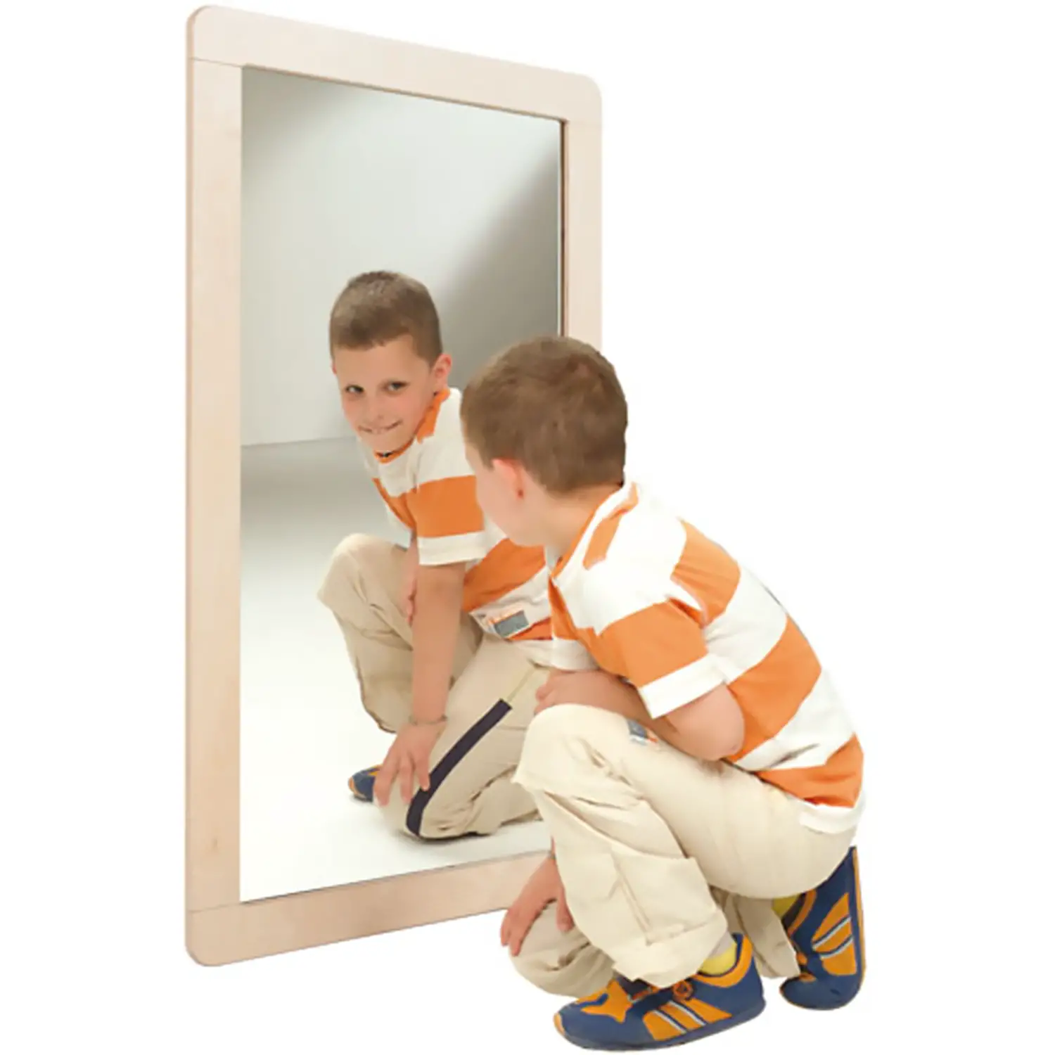 Specchio Verticale 50x120 cm – Sicuro per la Scuola dell’Infanzia - Specchi