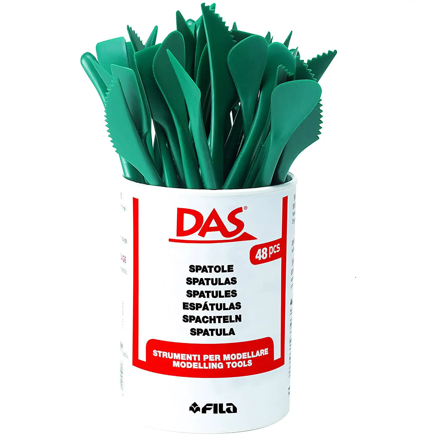 Stecche in Plastica DAS – Set da 48 pezzi - Paste per modellare