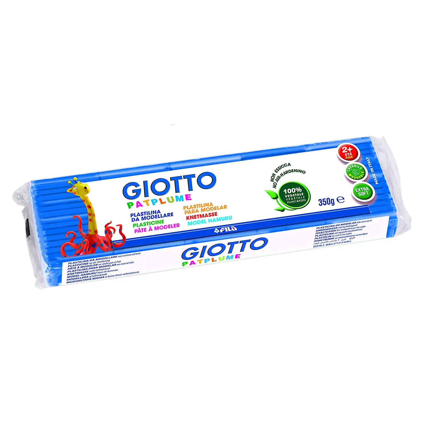 Plastilina Patplume Giotto – 350g Blu Chiaro - Paste per modellare