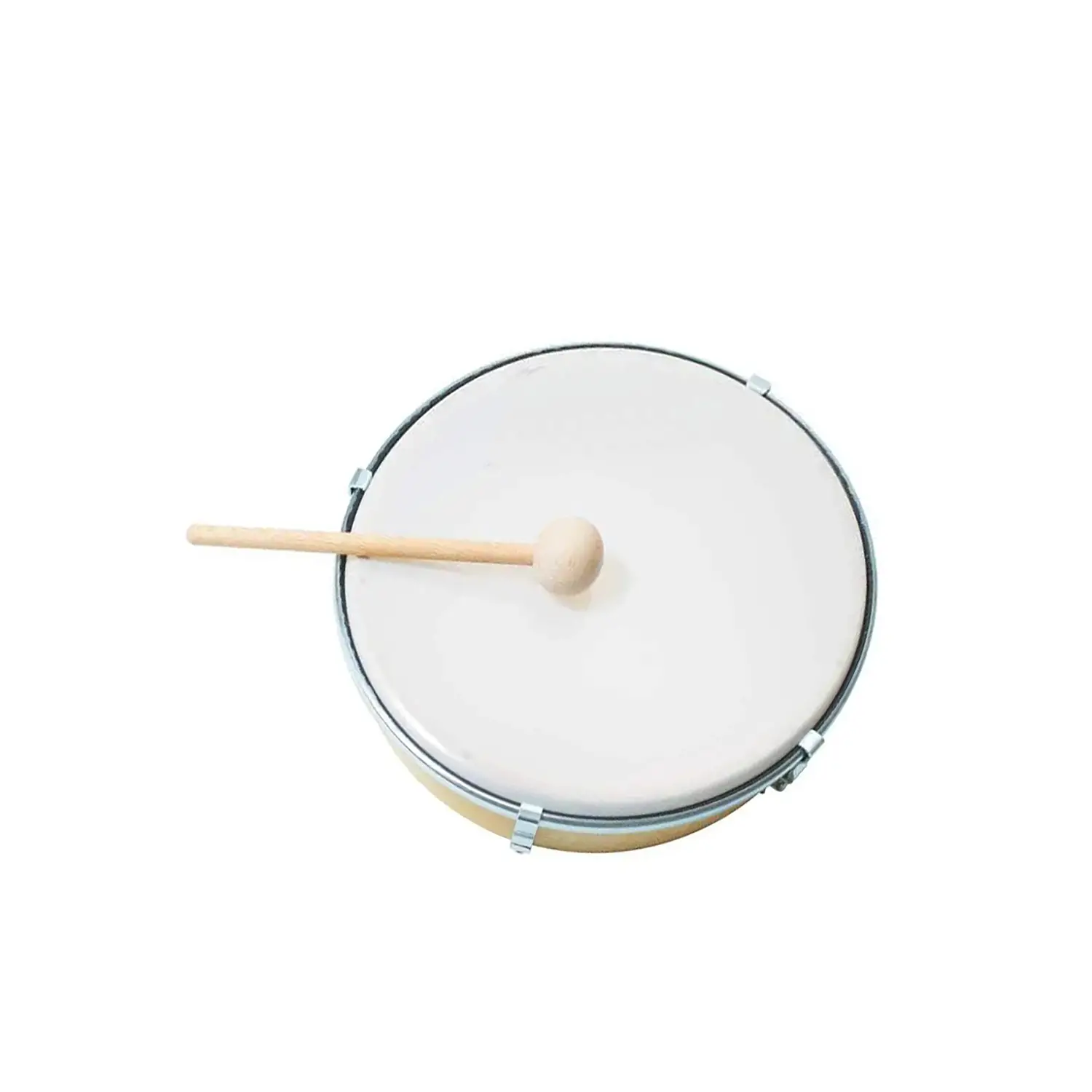 Tamburello 21 cm con Membrana Regolabile e Battente - Educazione musicale