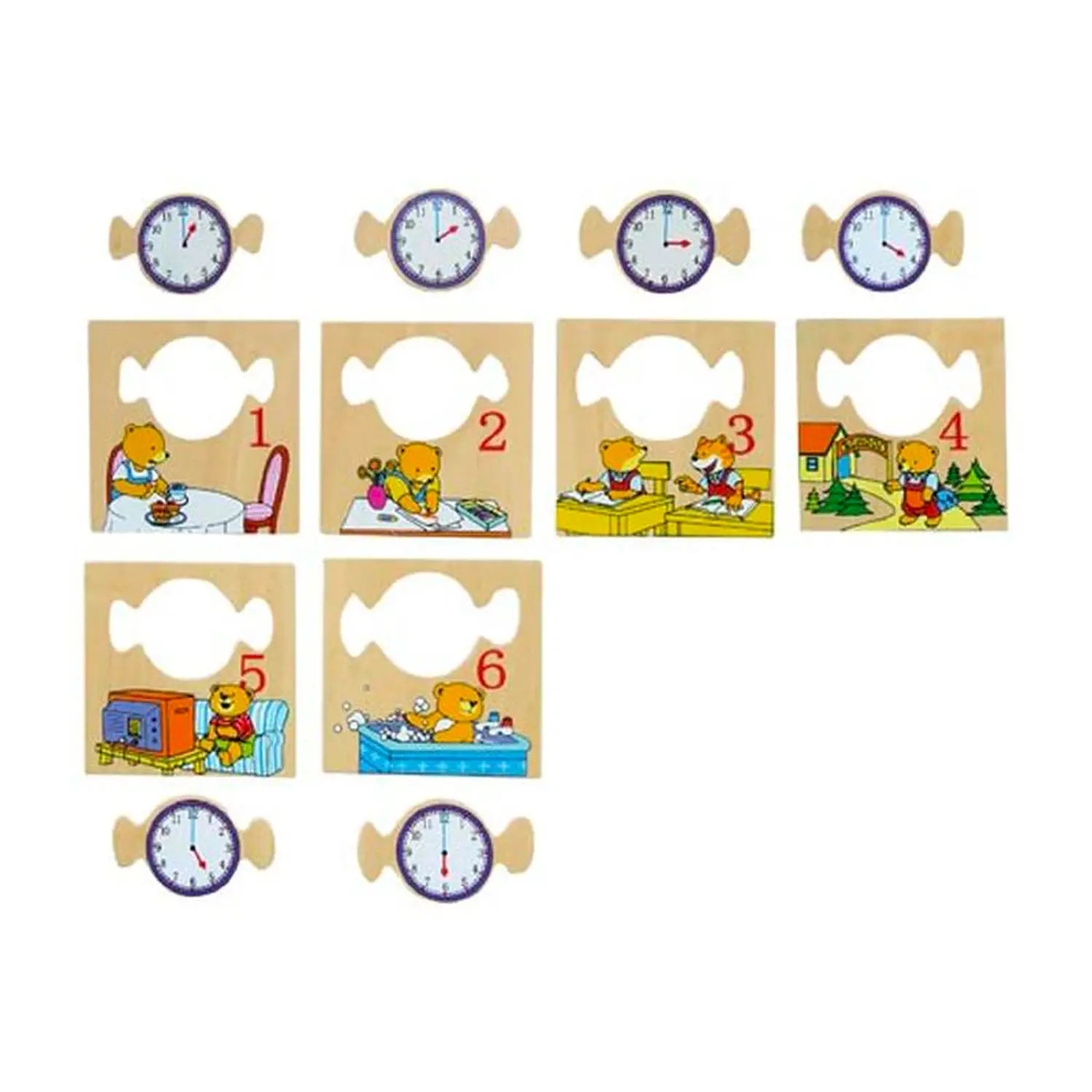 Trova la Figura: Orologiorsetti - II tempo e le stagioni