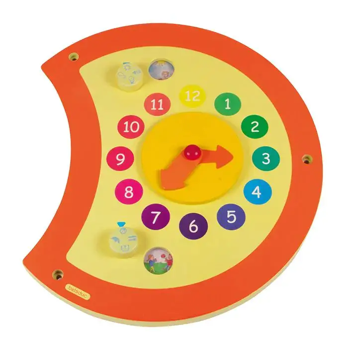 Orologio a Parete Educativo – 35x47 cm - Motricità fine