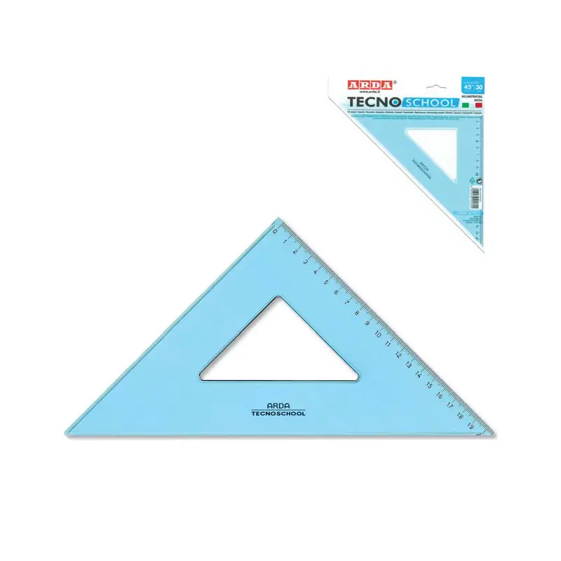 Squadra Tecnoschool 45° – 30 cm - Disegno tecnico