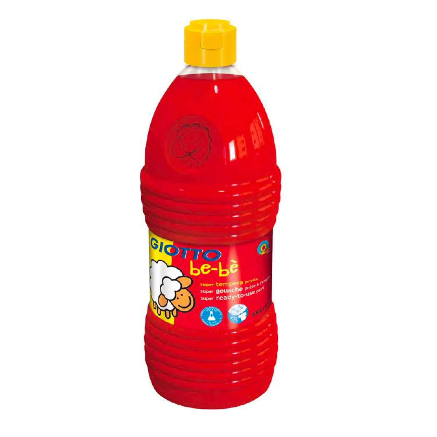 Supertempera Giotto Bebe' Ml.1000 Rosso - Tempere