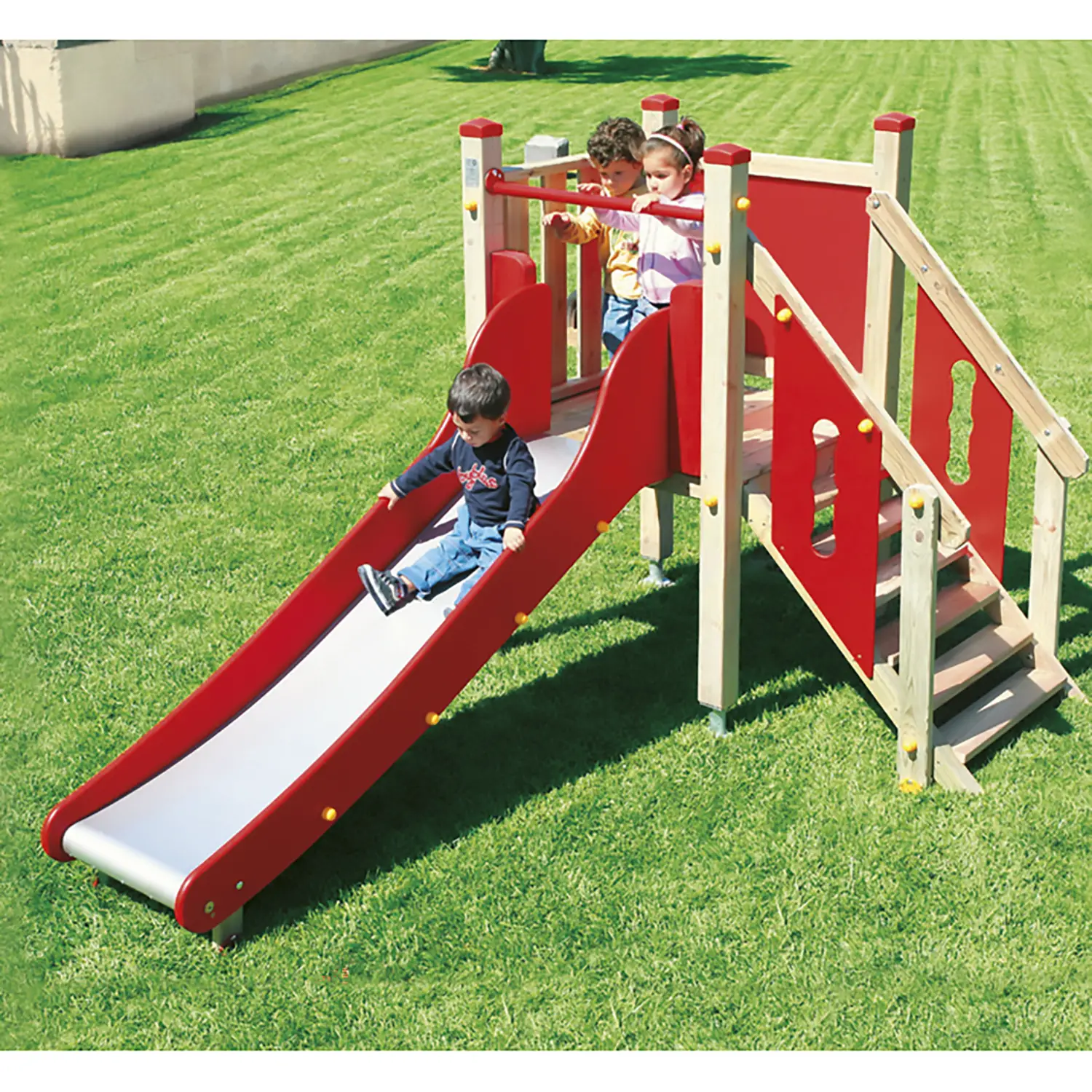 Fortino Baby con Torre – Gioco da Esterno Sicuro per Bambini - Playgrounds e giostre