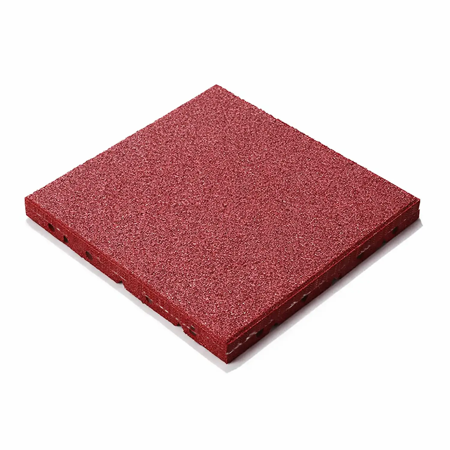 Pavimento Antitrauma Rosso 50mm - 50x50 cm - Playgrounds e giostre
