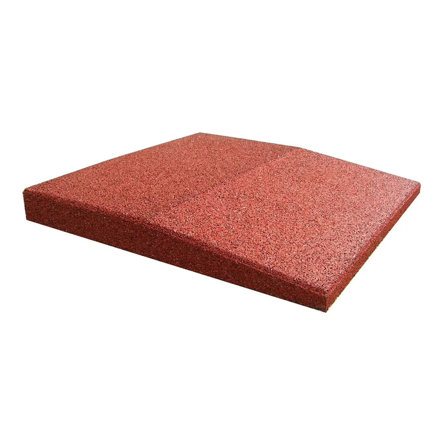 Pavimento Antitrauma in Gomma 50x50 cm Spessore 50 mm con Smusso - Playgrounds e giostre