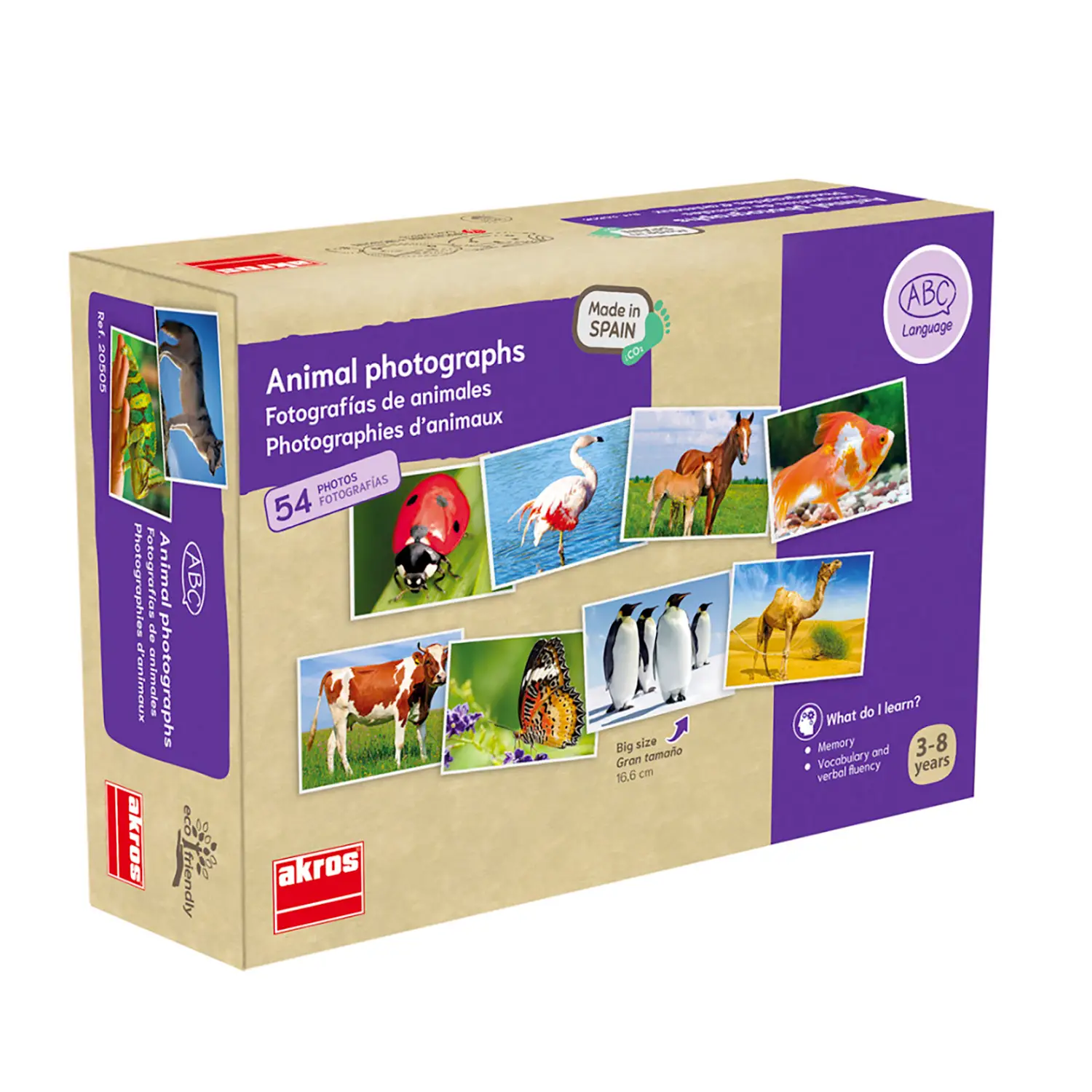 Fotografie Animali – Set Educativo per Esplorare il Mondo Naturale - Linguaggio