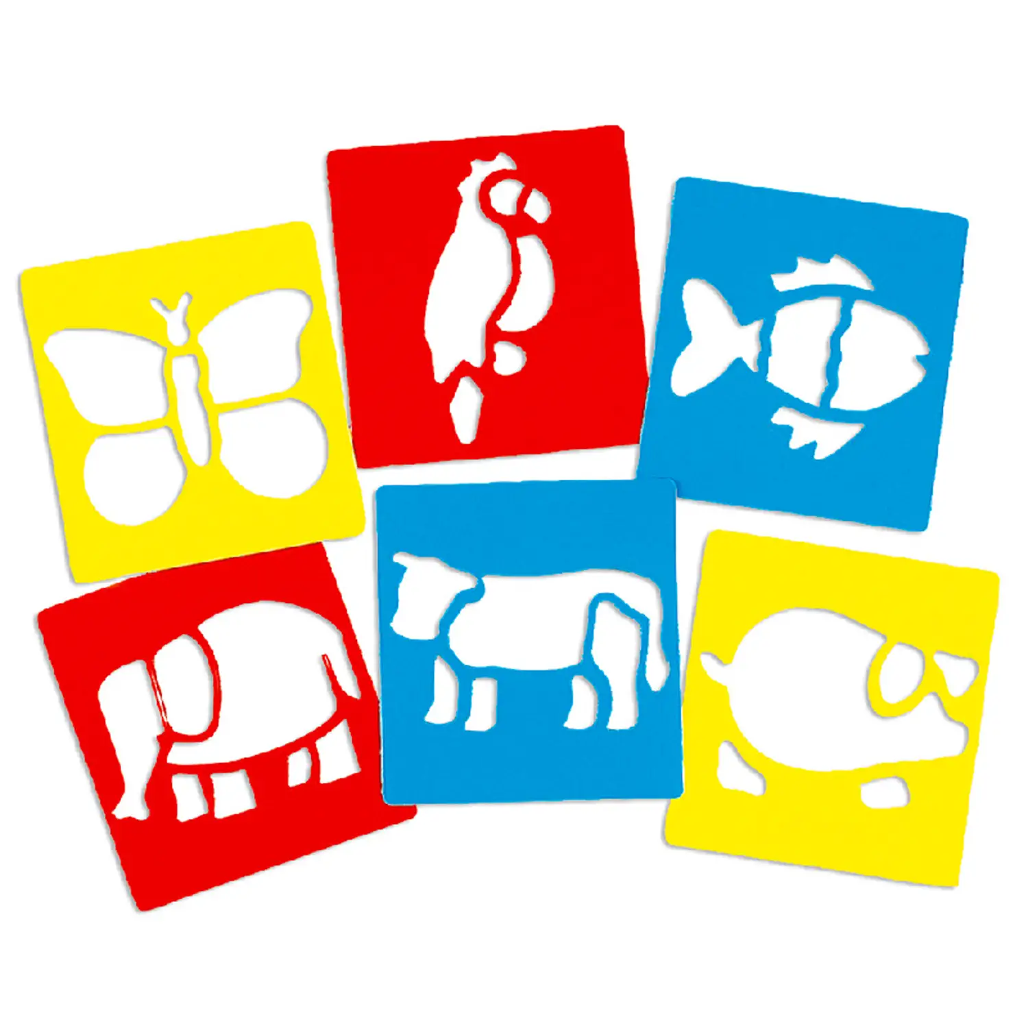 Stencil Sagome Animali Serie 1 – Viaggio Creativo nel Regno Animale - Stencil