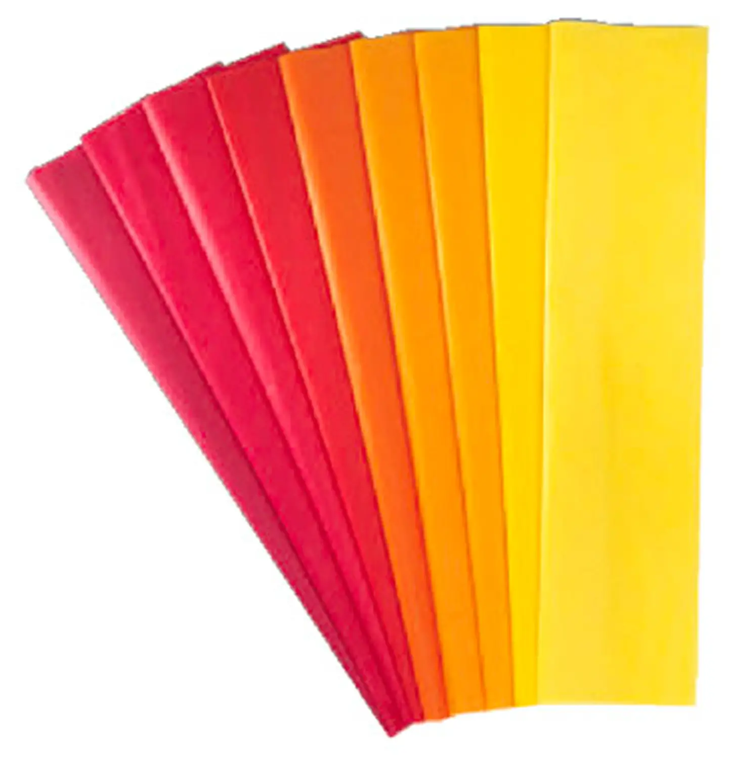 Carta Velina Assortimento Tinte Calde - 50x70 cm - Confezione 20 Fogli - Carta e cartoncino