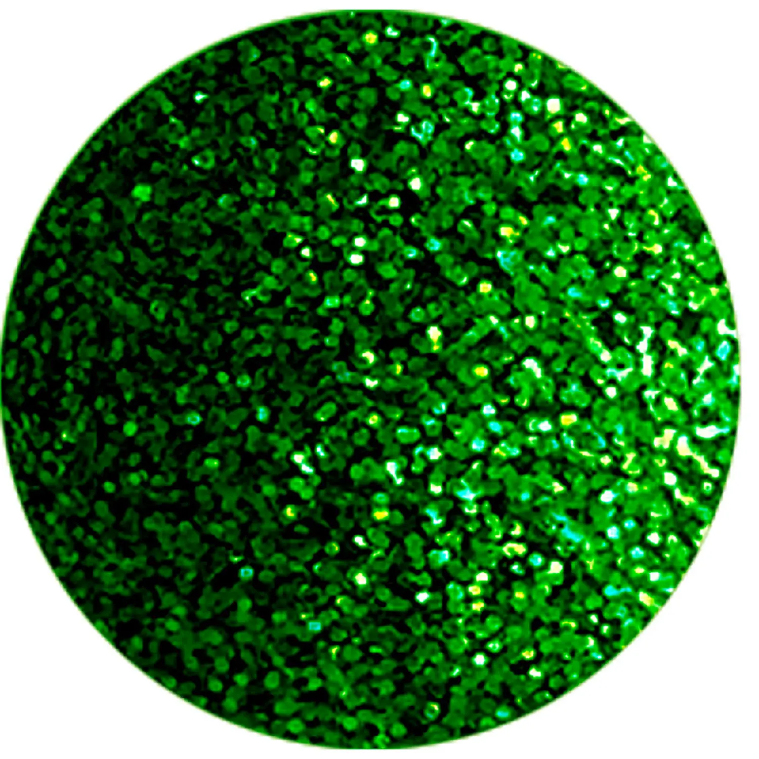 Brillantini Glitter Grana Media Verde 50gr - Brillantini e glitter