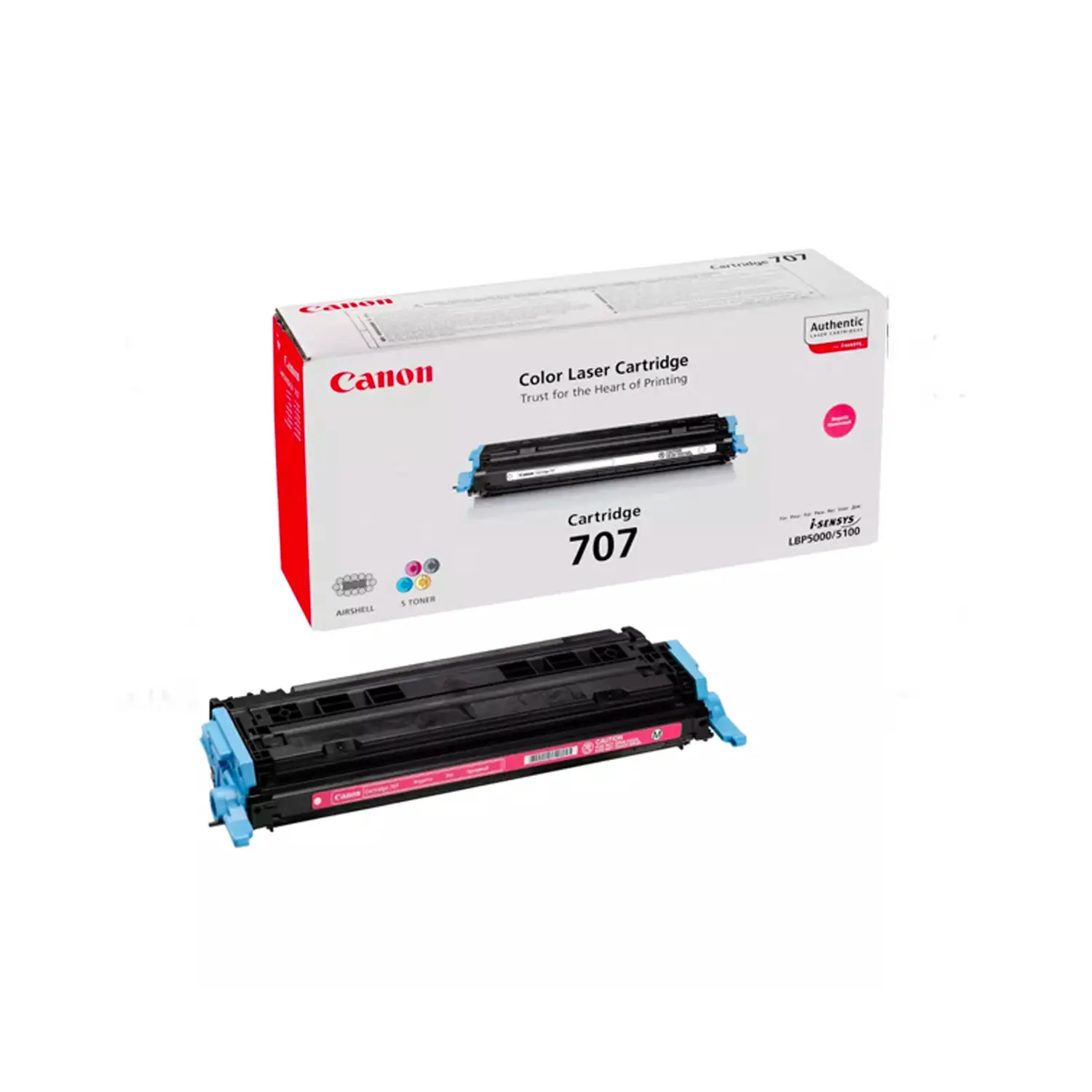Toner Magenta Canon per LBP 5000 – Cartuccia Toner Magenta per Stampante Laser - consumabili