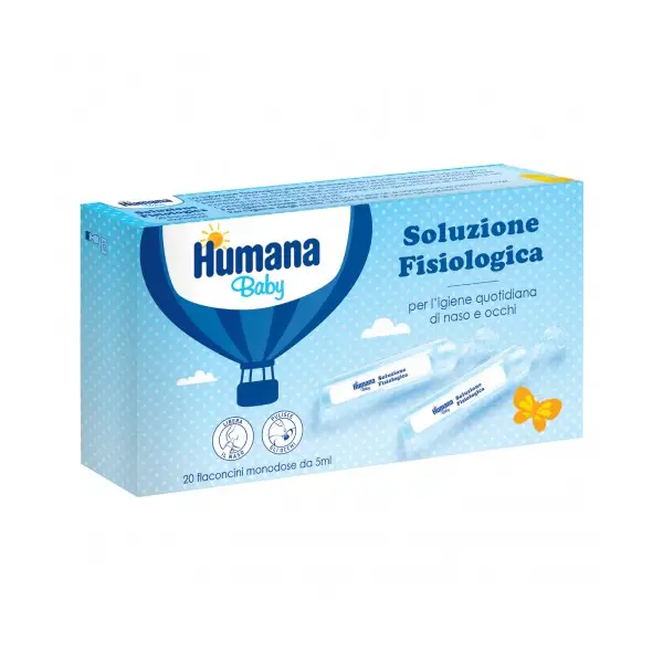 Humana Soluzione Fiosiologica Monodose 20 Da 5 Ml - igiene