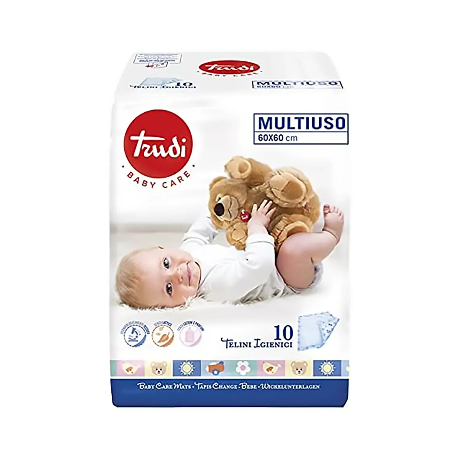 Telino Igienico Trudi Baby Care - pannolini e salviettine