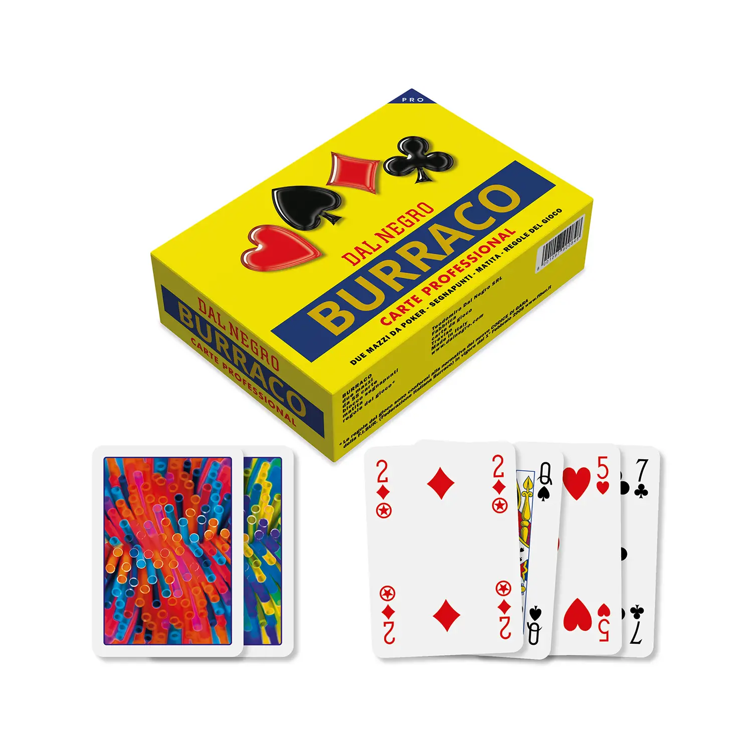 Burraco Deluxe Plastica - giochi di società