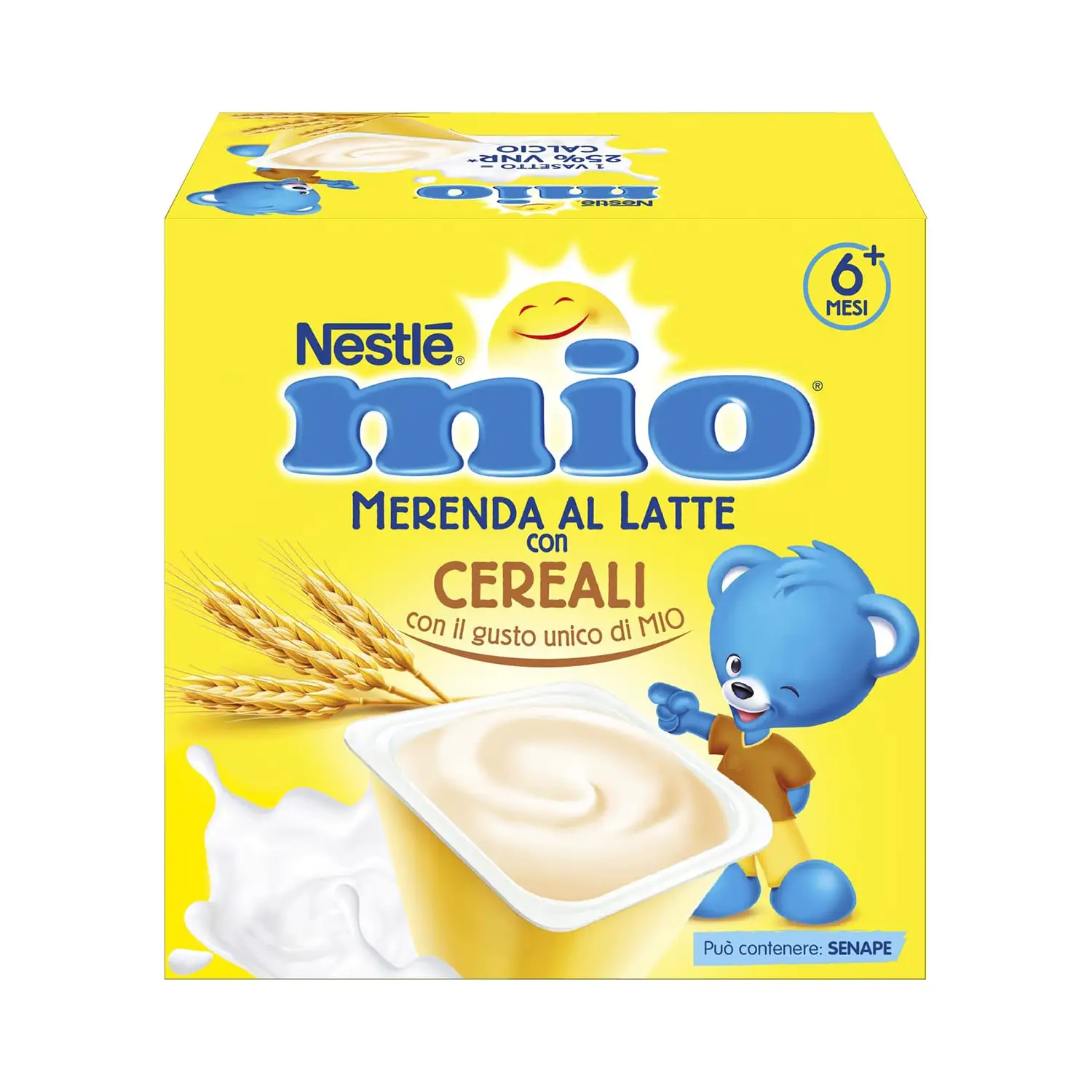 Merenda al Latte Cereali Nestlé Mio 4x100g – Snack Nutriente e Gustoso per Bambini - merende