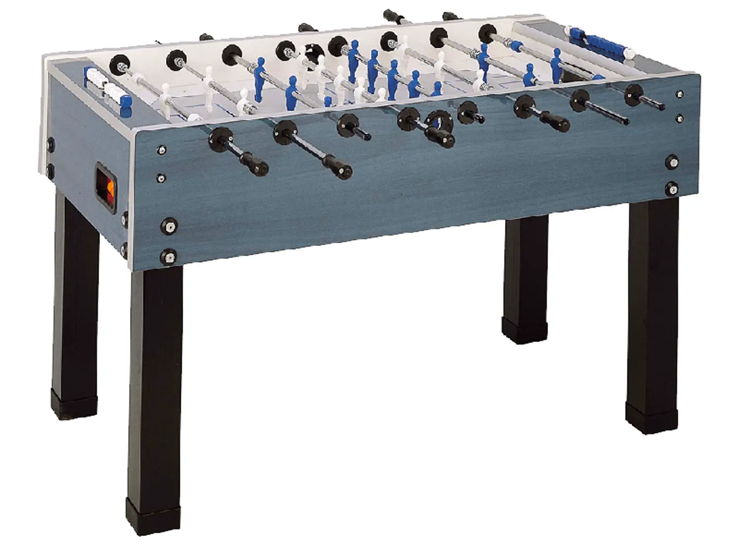 Calciobalilla G.500 Weatherproof Blu - Aste Rientranti - tavoli gioco