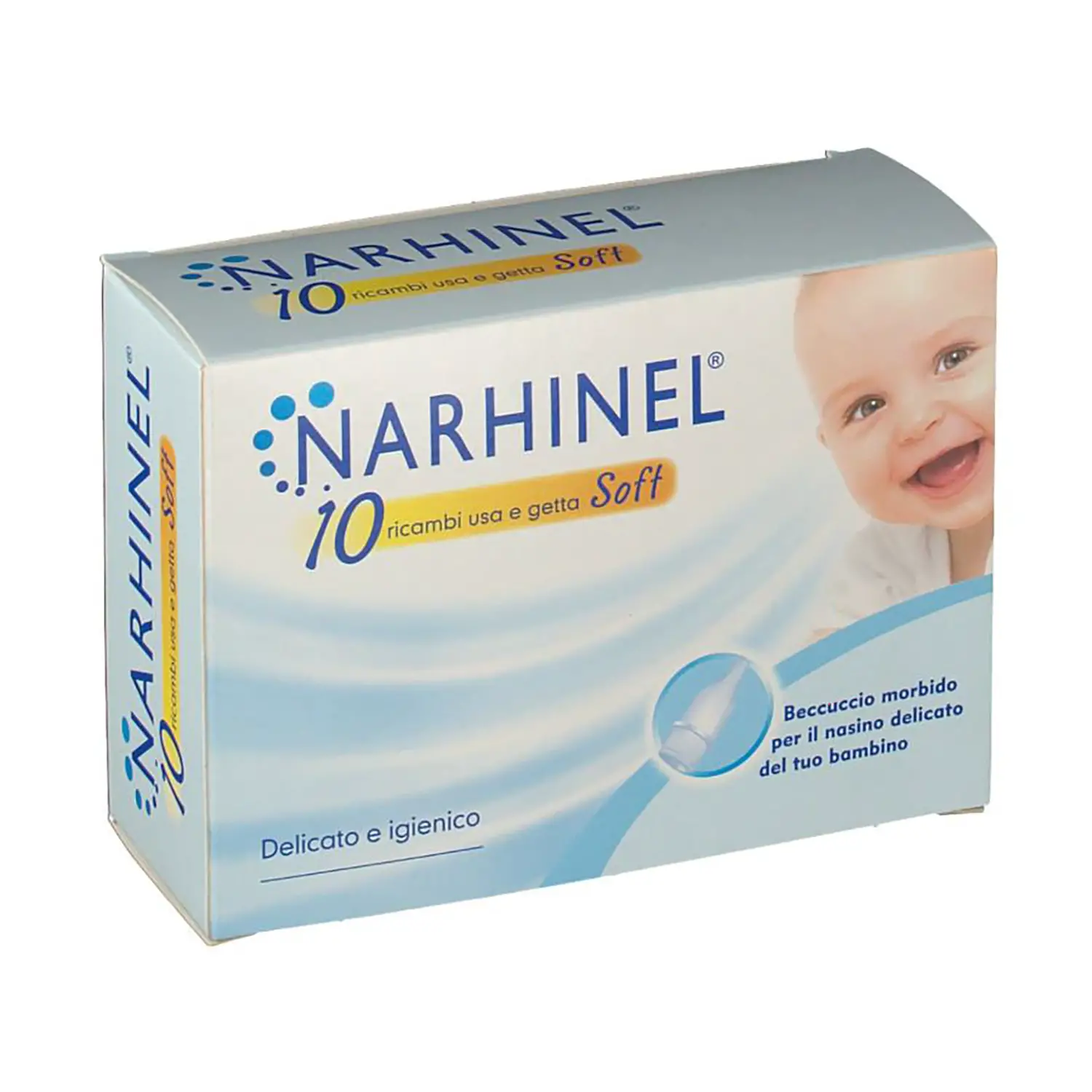 Ricambi Soft 10 Pezzi Narhinel - igiene