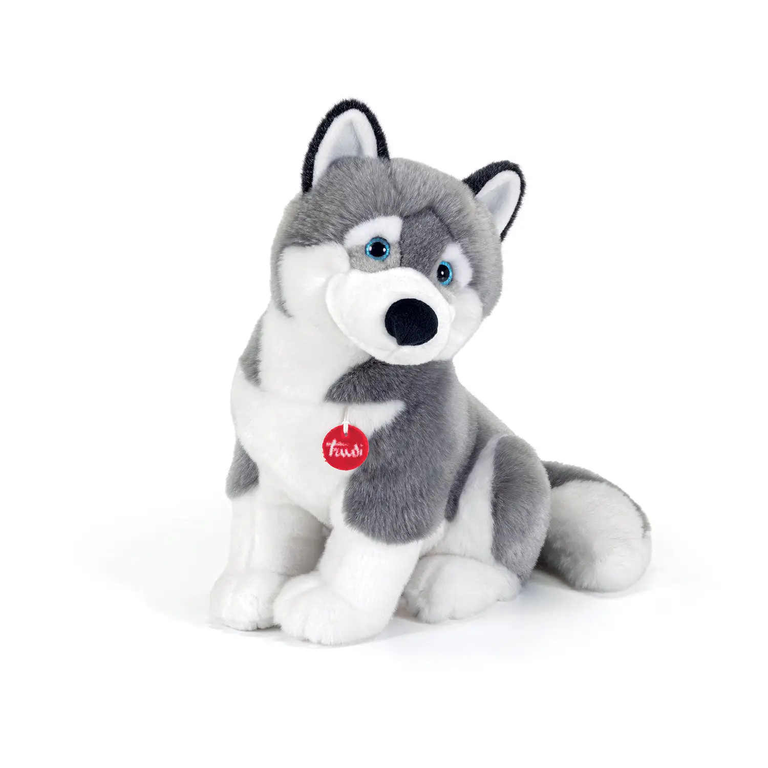 Peluche Cane Husky Marcus 45 cm. - peluches 0/36 mesi