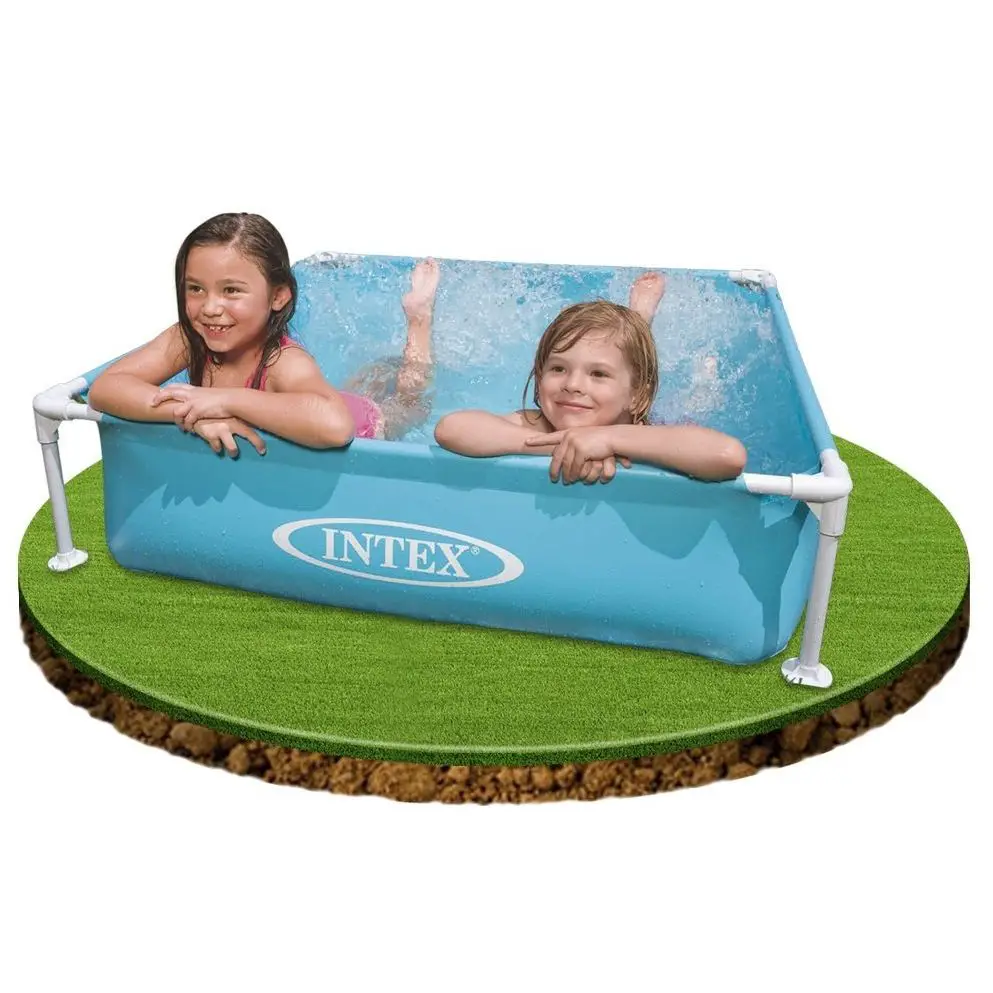 PISCINA MINI FRAME 122X122X30 CM BLU - piscine rigide