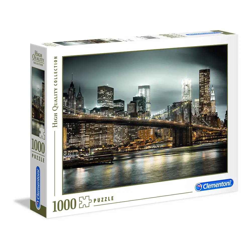 Puzzle 1000 Pezzi New York Skyline - High Quality Collection Clementoni - puzzle adulti