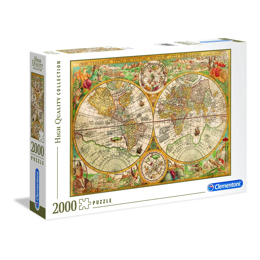 Puzzle 2000 Pezzi Hqc Ancient Map - puzzle adulti