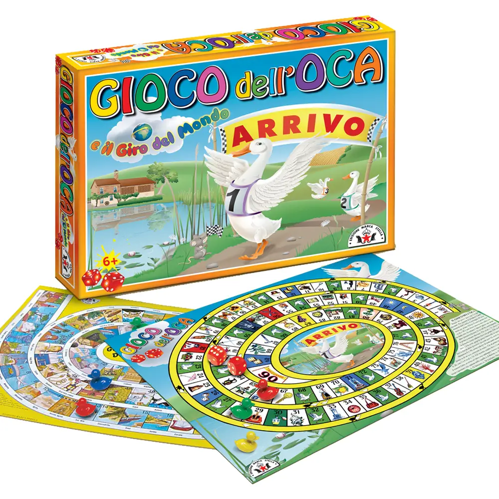 Gioco Dell'Oca Giro del Mondo - giochi di società