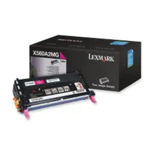 TONER LEXMARK ORIGINALE X560N -X560A2MG- MAGENTA - Consumabili