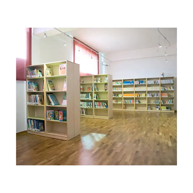 Libreria - Mobile a Giorno con 2 Ripiani Regolabili (Altezza 100 cm) - Conforme CAM - Librerie e zone lettura
