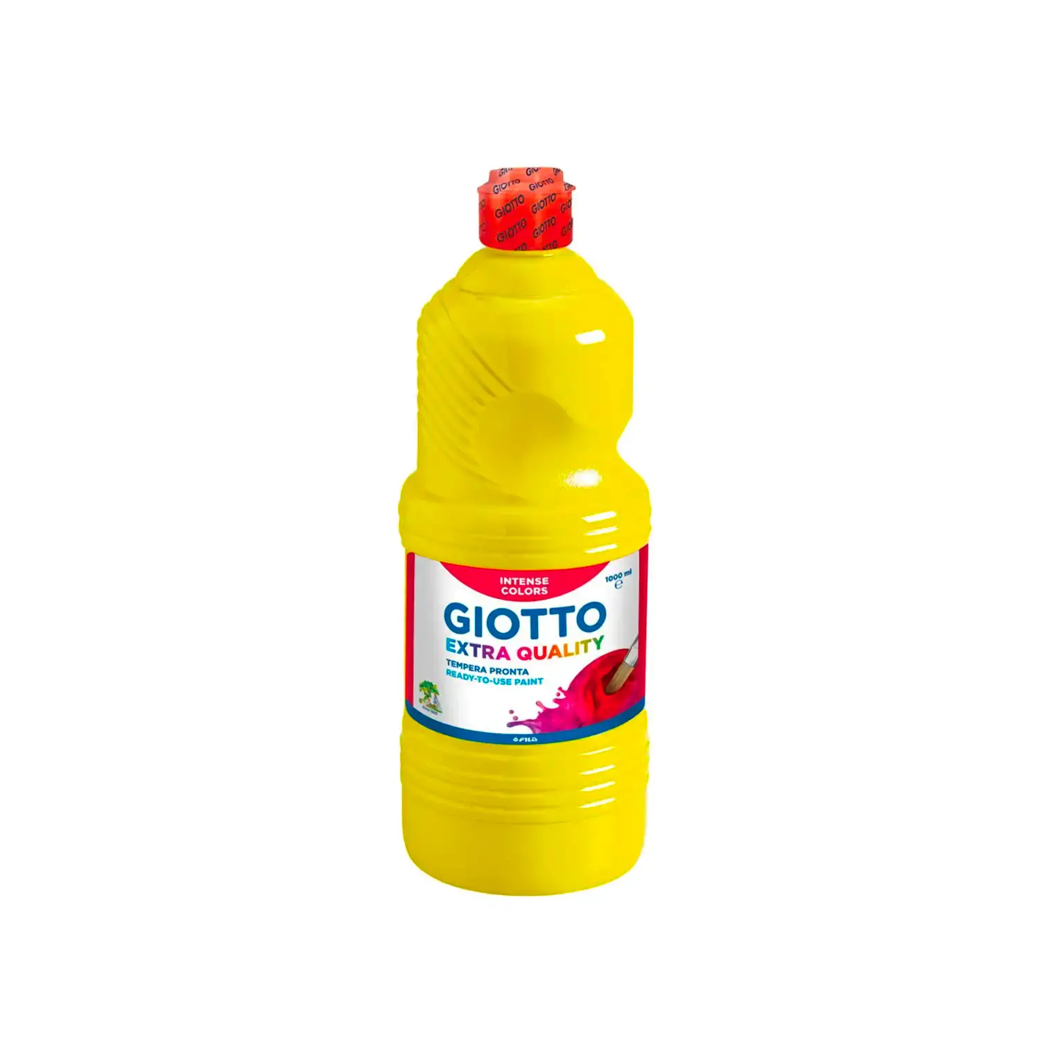 Tempera Pronta Extra Quality Giotto – Flacone da 1000 ml • Giallo Oro - Tempere