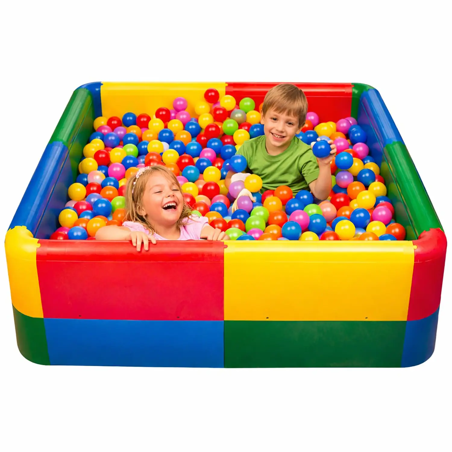 Quadra Piscina Infanzia Componibile per Palline – Piscina Modulare per Scuola dell’Infanzia - Piscine di palline