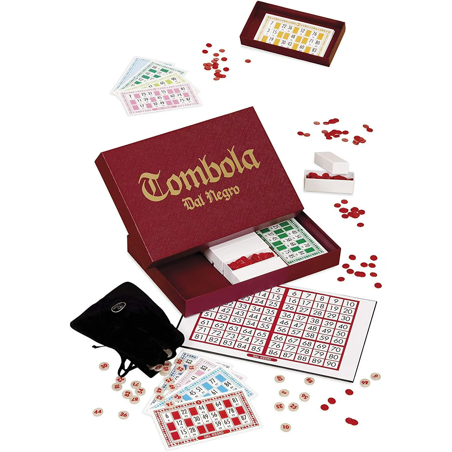 Tombola Classica Dal Negro – Set Completo per Giocare alla Tombola - giochi di società