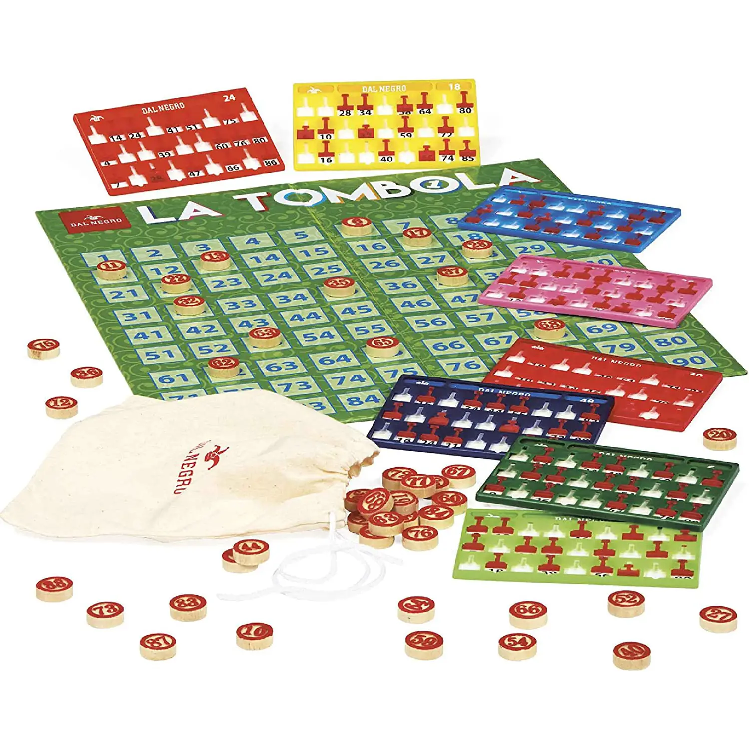 Dal Negro La Tombola – Gioco da Tavolo Tradizionale per Tutta la Famiglia - giochi di società