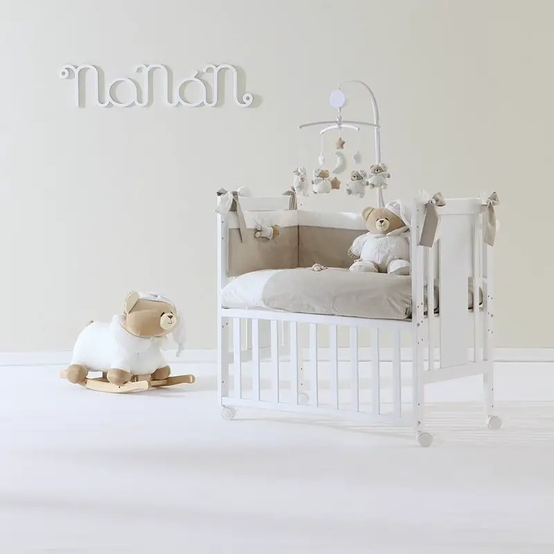TATO LETTINO BABY MINI-ME BIANCO CON MATERASSO - culle