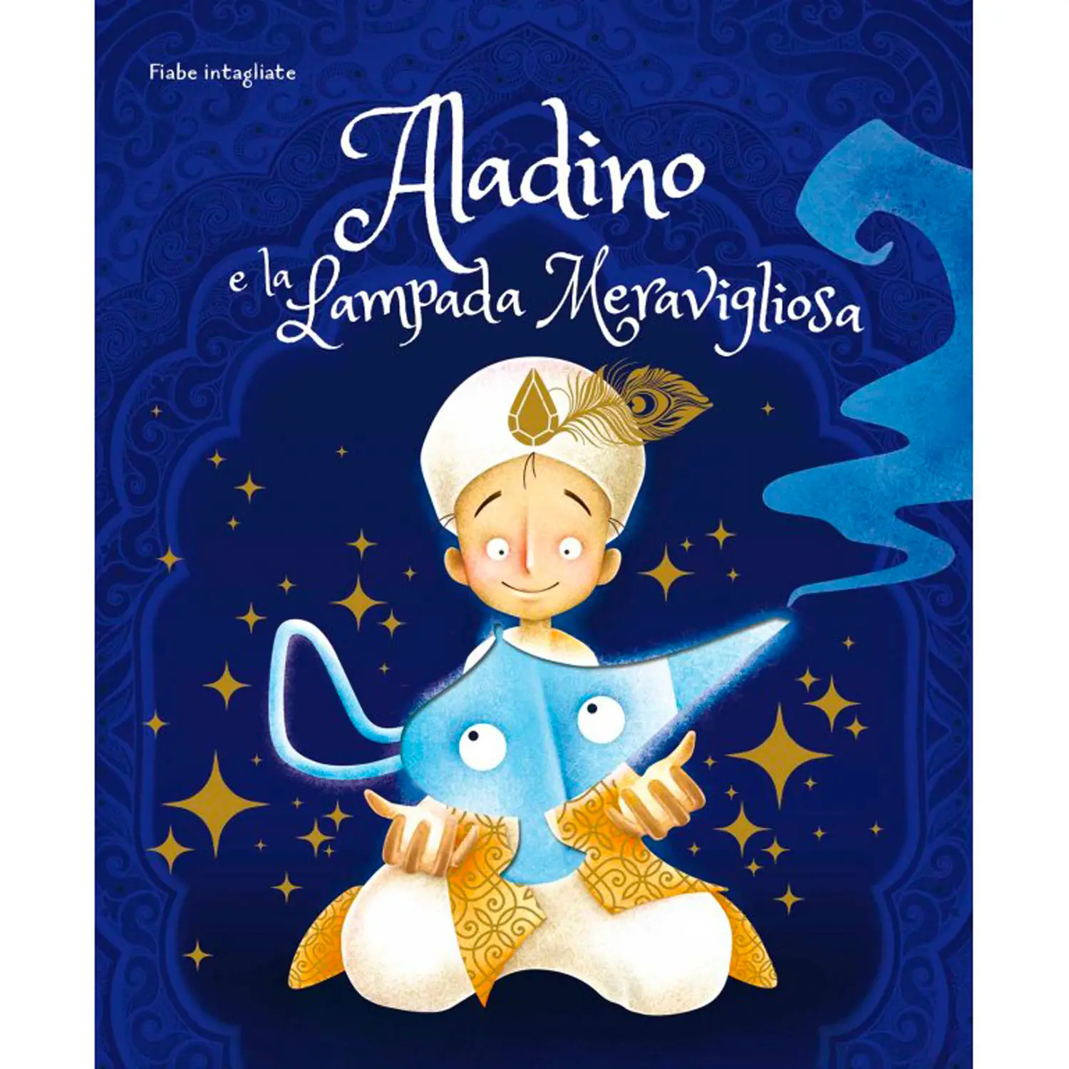 Fiabe Intagliate – Aladino e la Lampada Meravigliosa | Edizione Illustrata con Decorazioni Laser - Prima biblioteca