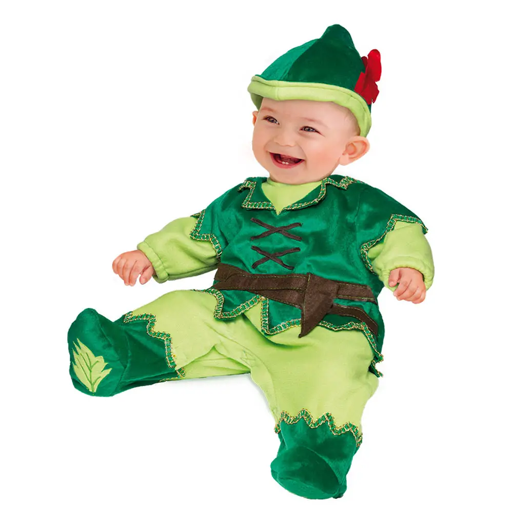 COSTUME PICCOLO FOLLETTO SUPERBABY 3/6 MESI - abiti bambino e bambina