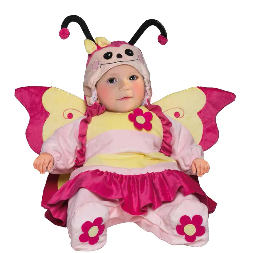 Costume Farfallina Superbaby - Taglia 3/6 mesi - abiti bambino e bambina