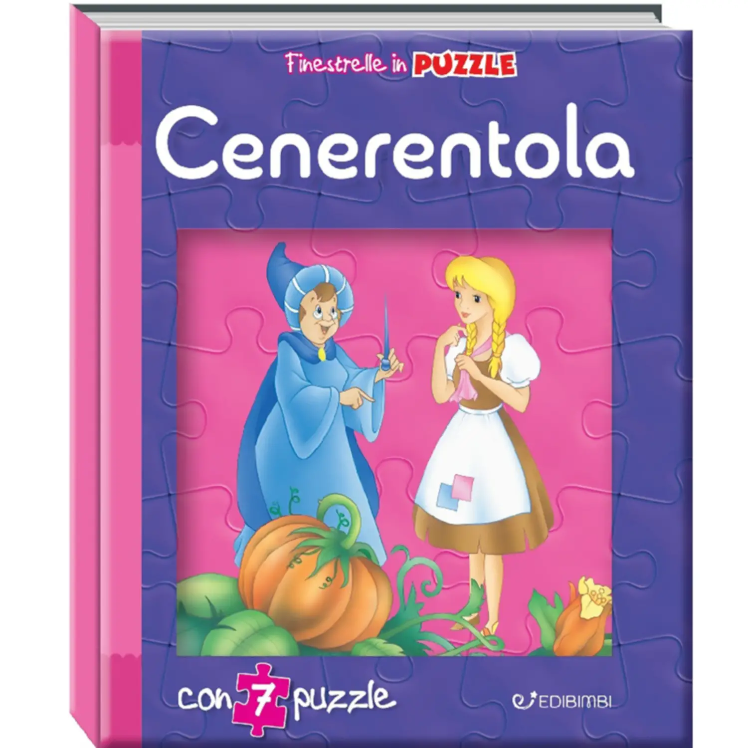 Libro Finestrelle in Puzzle4 Cenerentola - Prima biblioteca