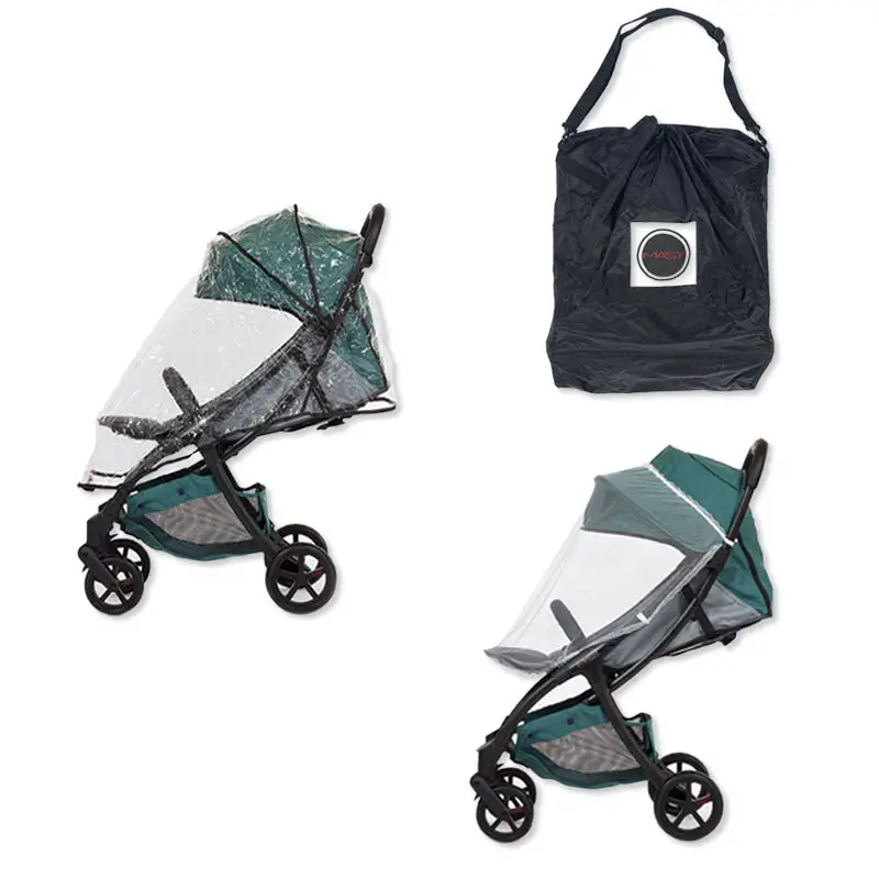 Parapioggia, Zanzariera e Borsa Trasporto per M2 - Protezione e Comfort - accessori