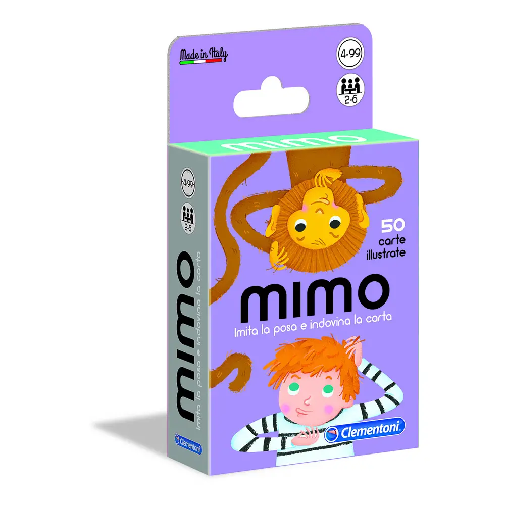 Carte Gioco Mimo – Divertimento e Imitazione per Bambini - Giochi di società