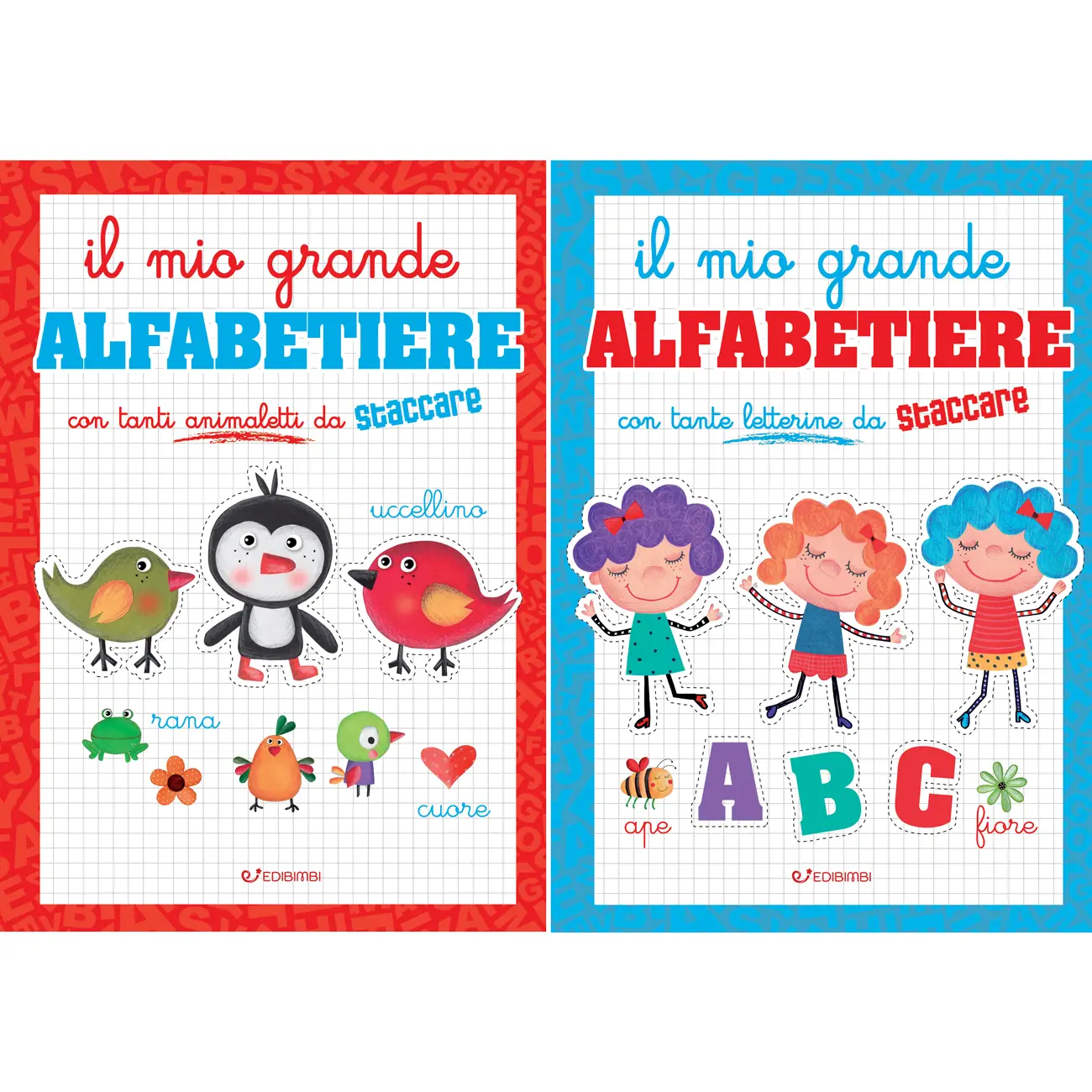 IL GRANDE ALFABETIERE LETTERINE E NUMERINI - Prima biblioteca
