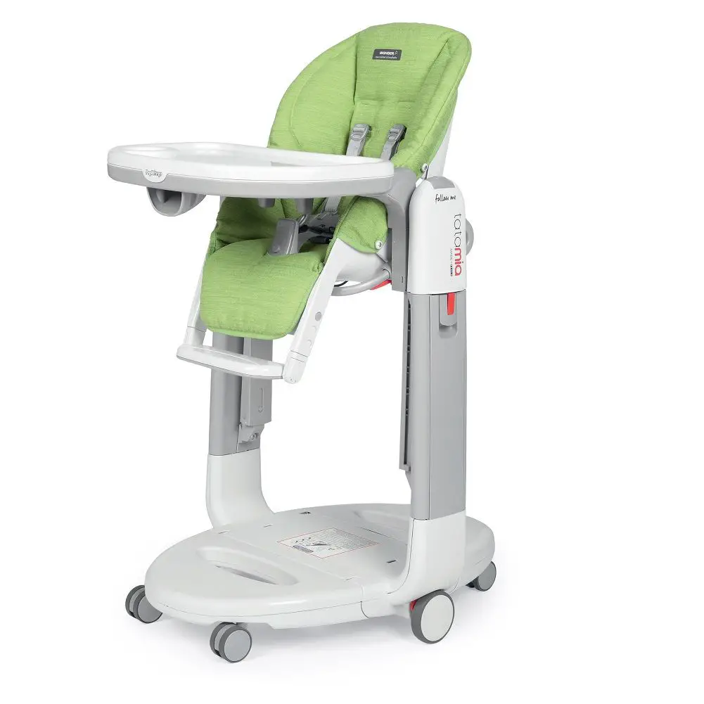Peg perego seggiolone tatamia follow me lWonder green - seggioloni