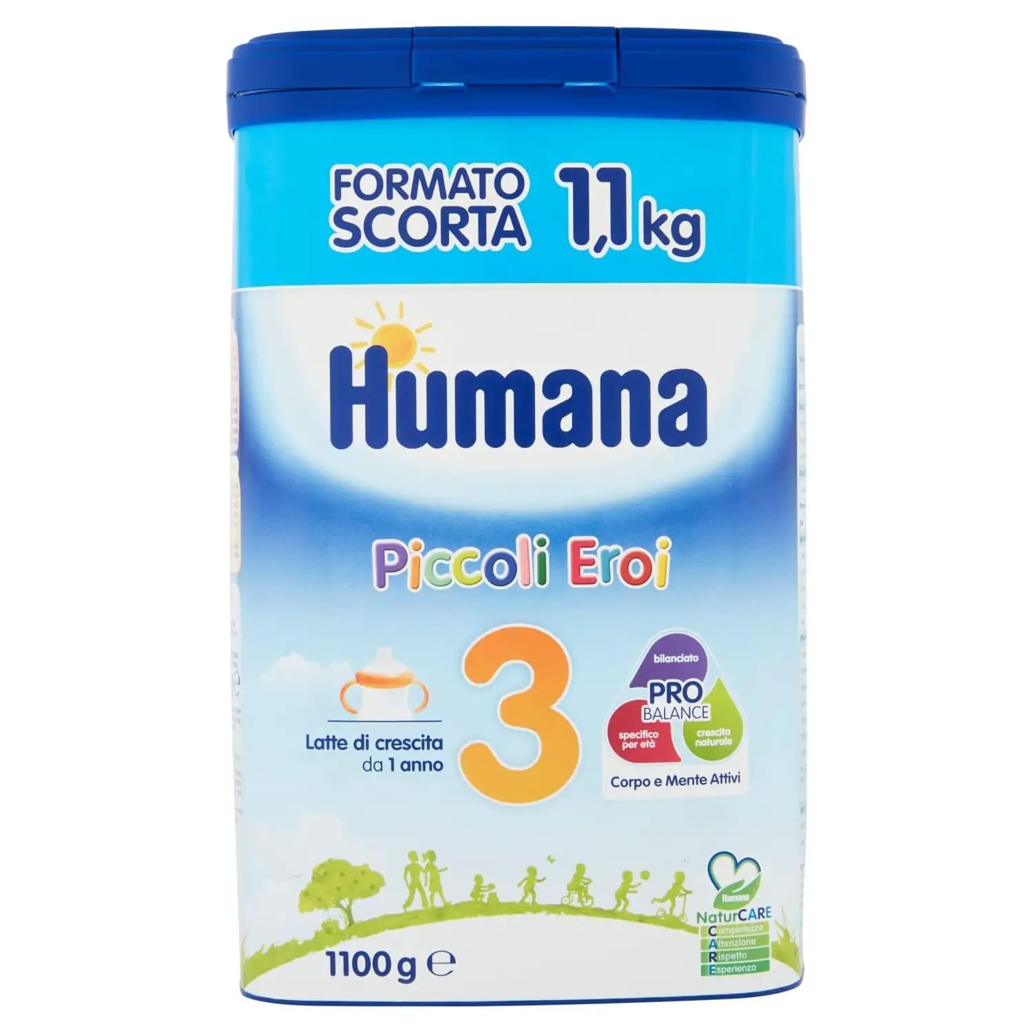 Humana Latte 3 ProBalance Polvere 1100 g – Latte di Crescita 12+ Mesi - latti artificiali