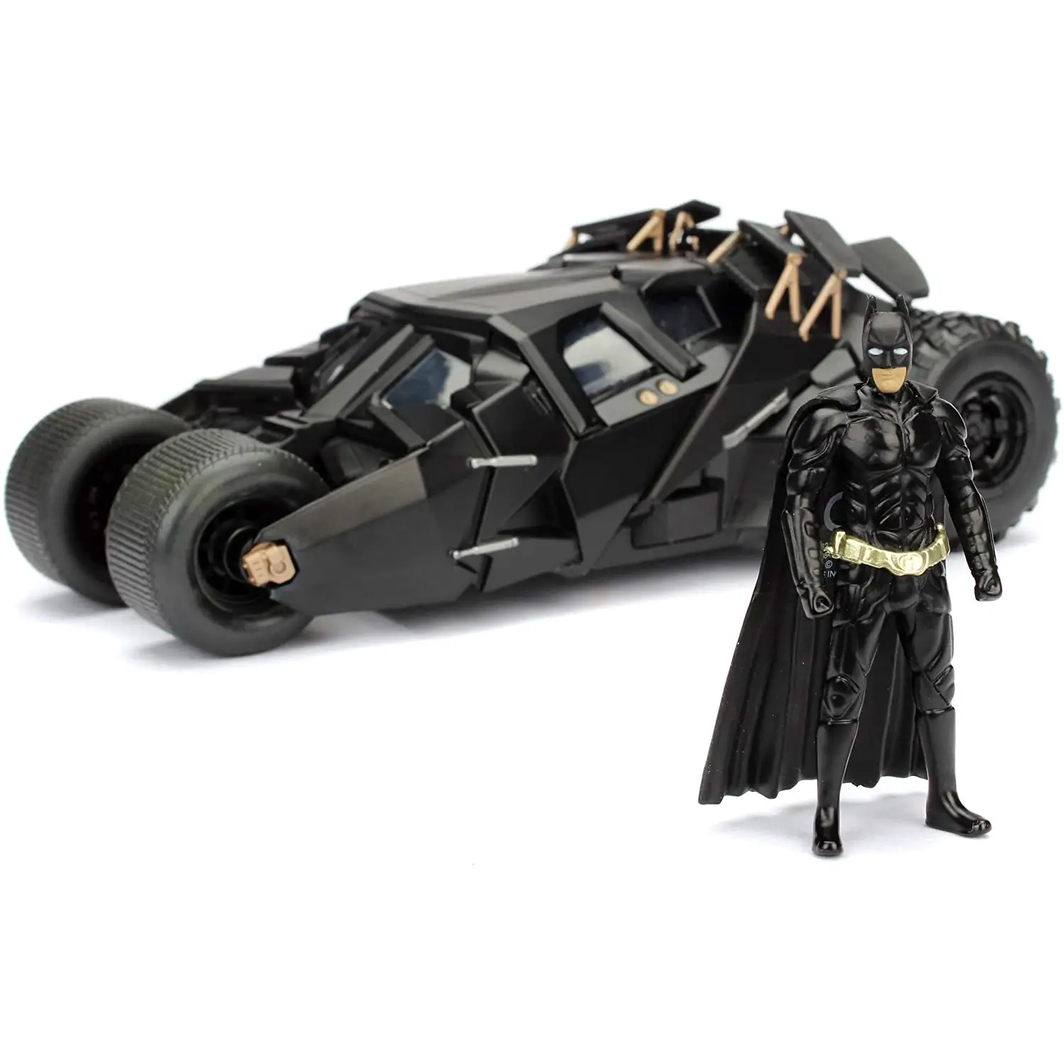 Batmobile Il Cavaliere Oscuro 1:24 con Personaggio Batman - action figures ed accessori